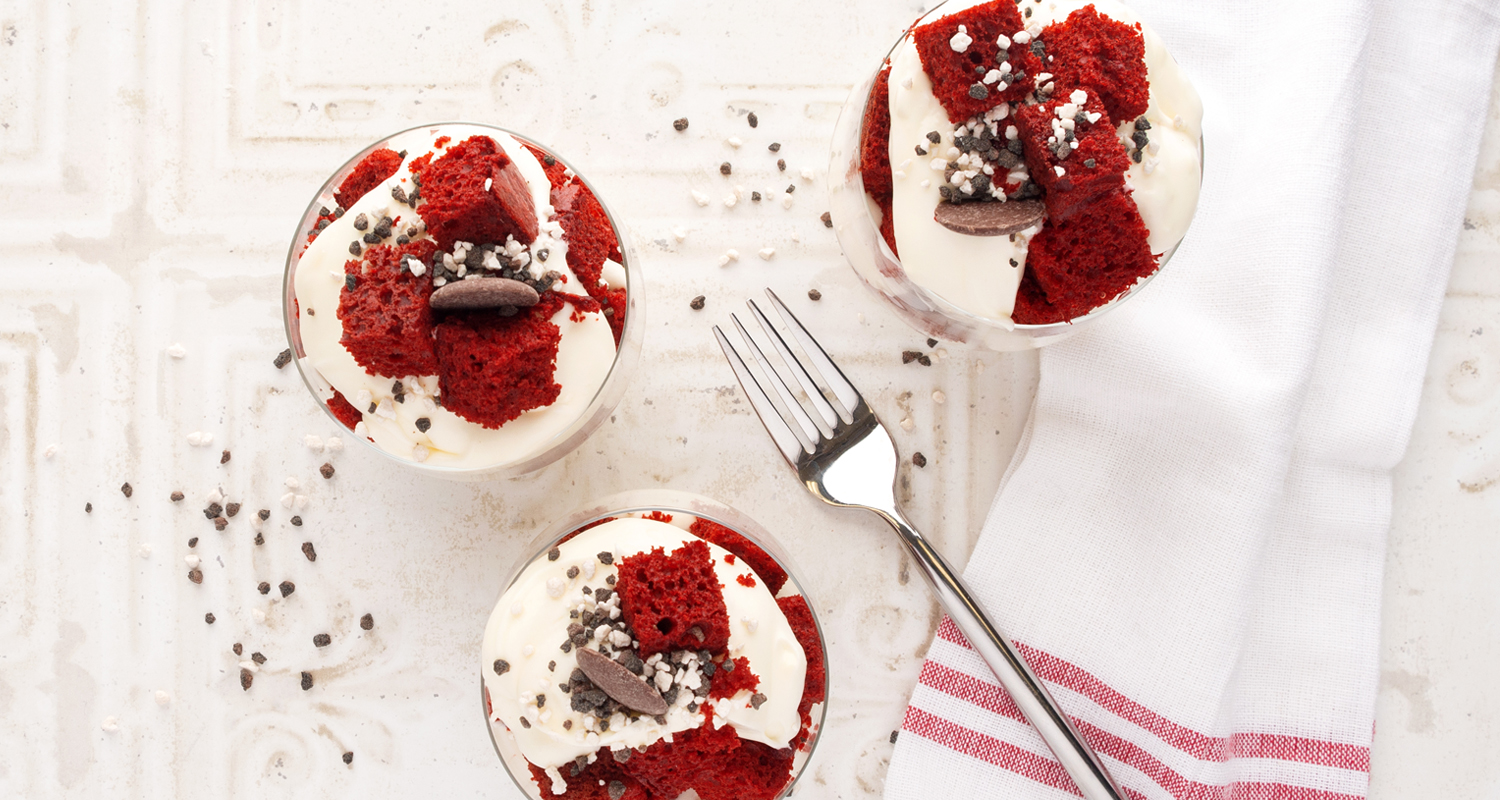 Red Velvet Cake Parfaits